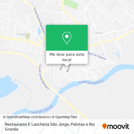 Restaurante E Lancheria São Jorge mapa