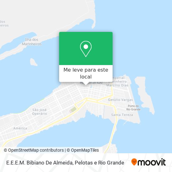 E.E.E.M. Bibiano De Almeida mapa