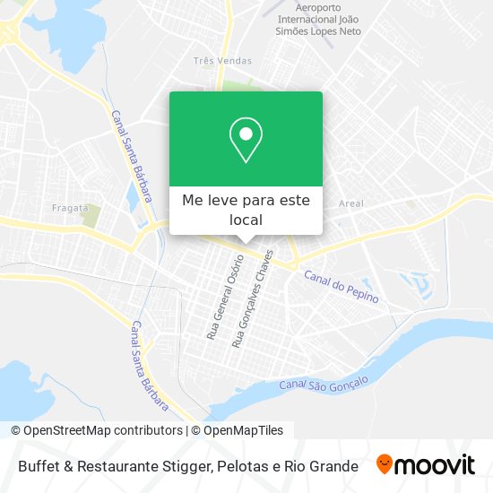 Buffet & Restaurante Stigger mapa