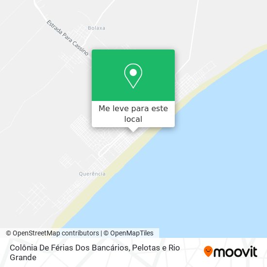 Colônia De Férias Dos Bancários mapa