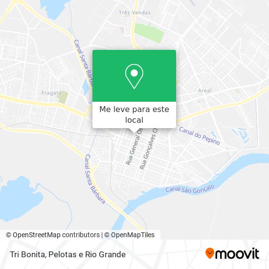 Tri Bonita mapa