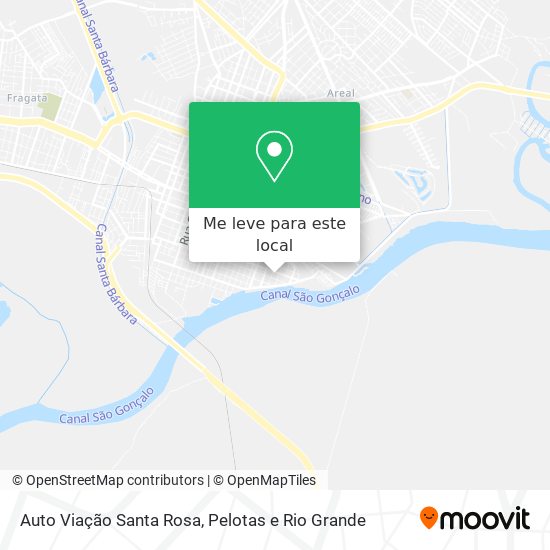 Auto Viação Santa Rosa mapa