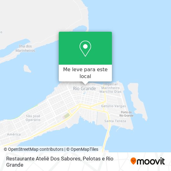 Restaurante Ateliê Dos Sabores mapa
