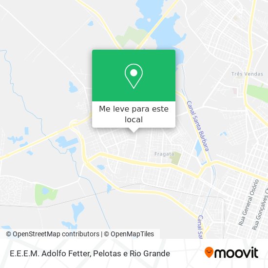 E.E.E.M. Adolfo Fetter mapa