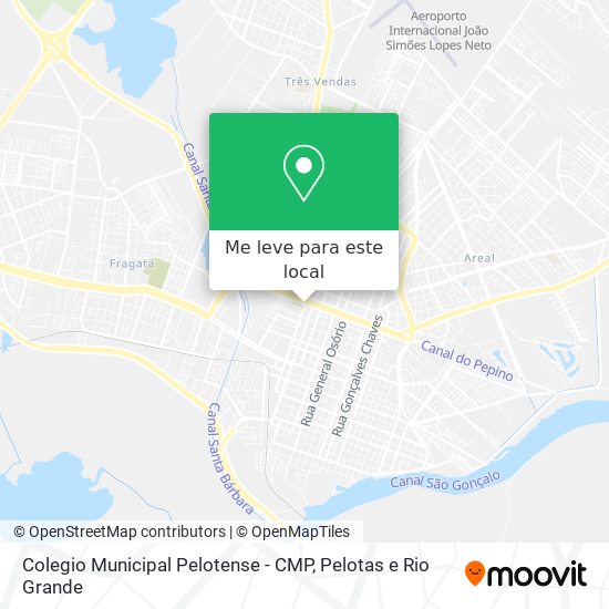 Colegio Municipal Pelotense - CMP mapa