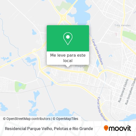 Residencial Parque Velho mapa