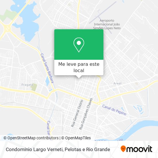 Condomínio Largo Verneti mapa