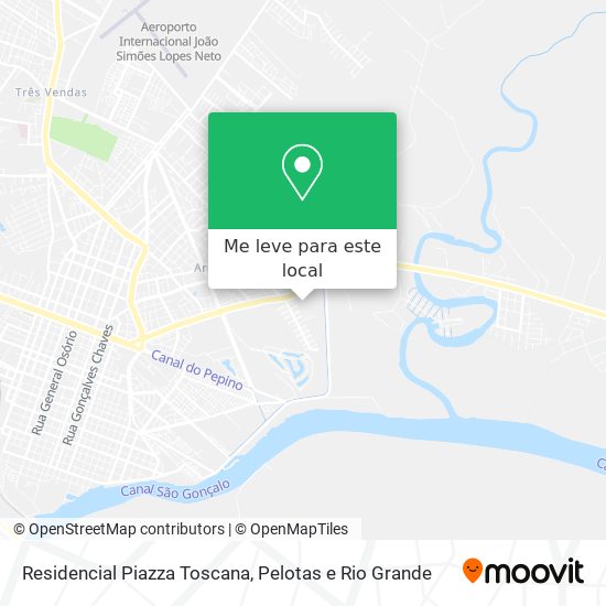 Residencial Piazza Toscana mapa