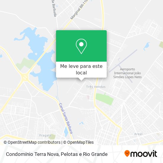 Condomínio Terra Nova mapa