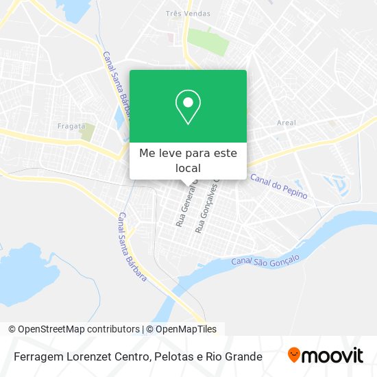 Ferragem Lorenzet Centro mapa