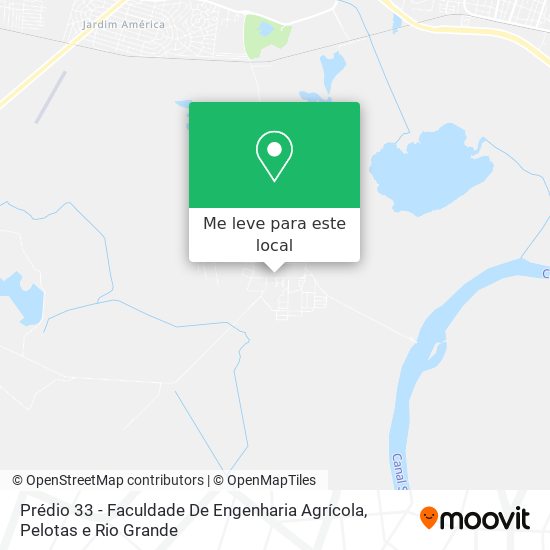 Prédio 33 - Faculdade De Engenharia Agrícola mapa