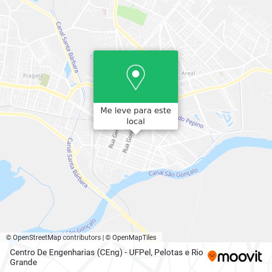 Centro De Engenharias (CEng) - UFPel mapa