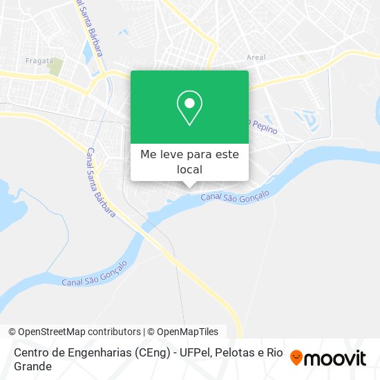 Centro de Engenharias (CEng) - UFPel mapa