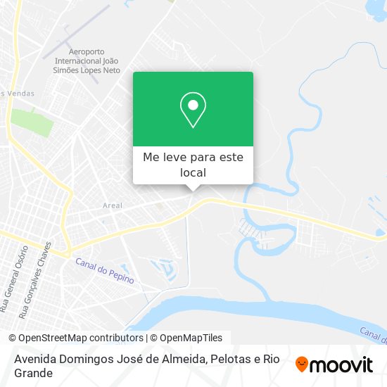 Avenida Domingos José de Almeida mapa