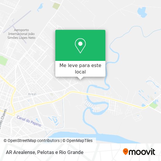 AR Arealense mapa