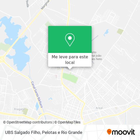UBS Salgado Filho mapa