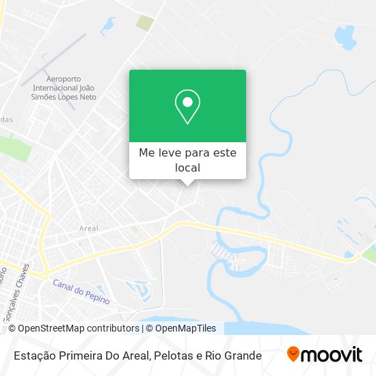 Estação Primeira Do Areal mapa