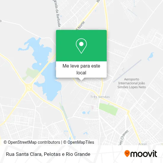Rua Santa Clara mapa