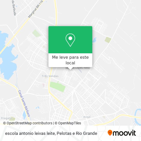 escola antonio leivas leite mapa