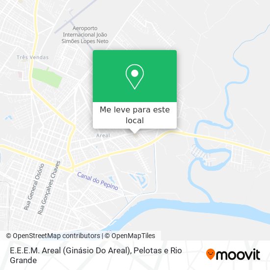 E.E.E.M. Areal (Ginásio Do Areal) mapa