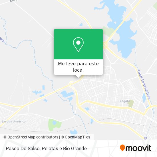 Passo Do Salso mapa