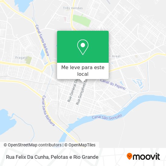 Rua Felix Da Cunha mapa