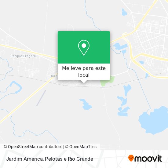 Jardim América mapa