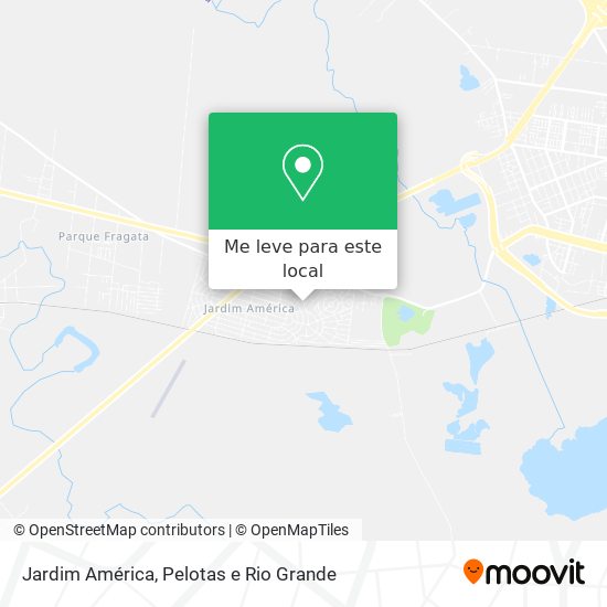 Jardim América mapa