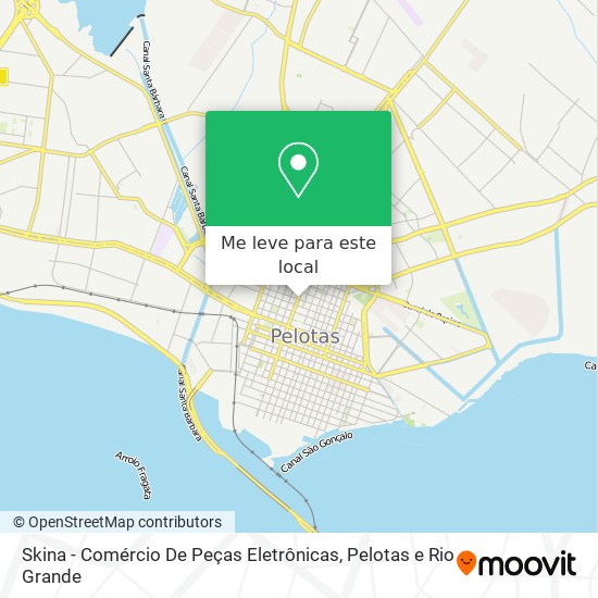 Skina - Comércio De Peças Eletrônicas mapa