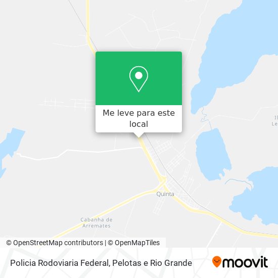 Policia Rodoviaria Federal mapa