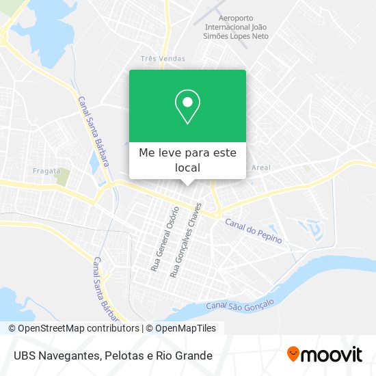 UBS Navegantes mapa