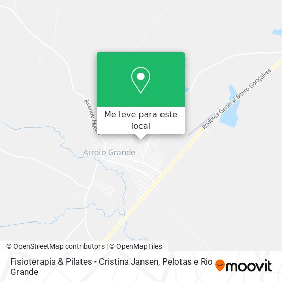 Fisioterapia & Pilates - Cristina Jansen mapa