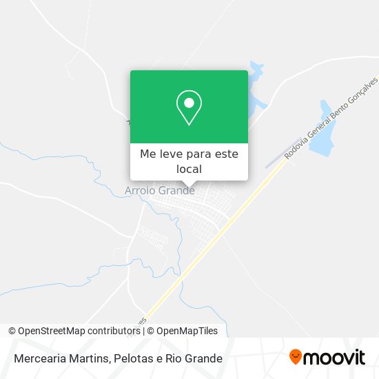 Mercearia Martins mapa