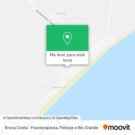 Bruna Costa - Fisioterapeuta mapa