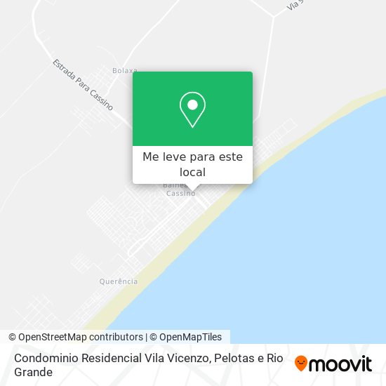 Condominio Residencial Vila Vicenzo mapa