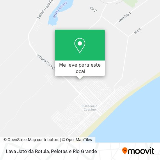 Lava Jato da Rotula mapa