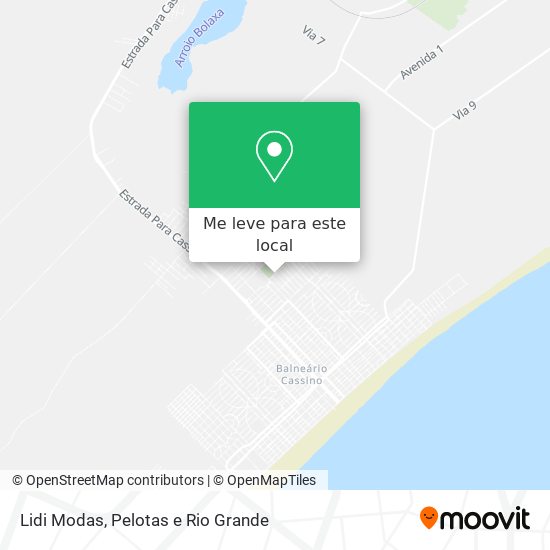 Lidi Modas mapa