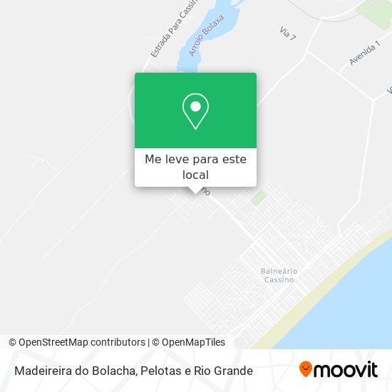 Madeireira do Bolacha mapa