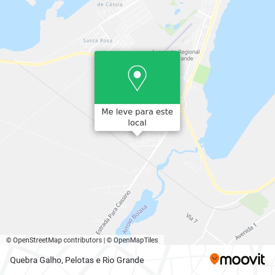 Quebra Galho mapa