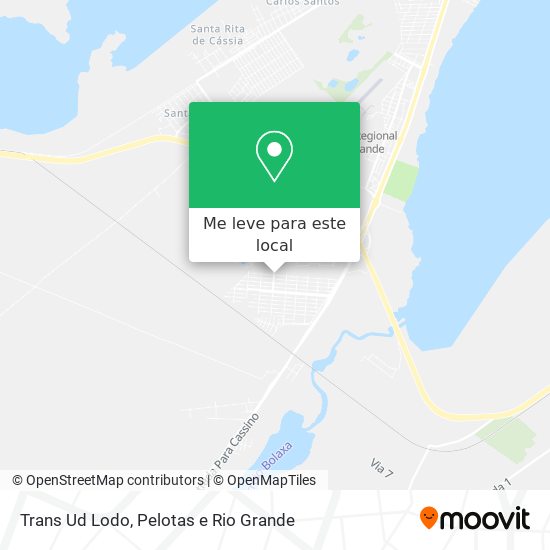 Trans Ud Lodo mapa