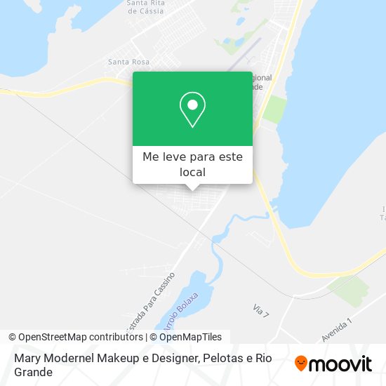 Mary Modernel Makeup e Designer mapa