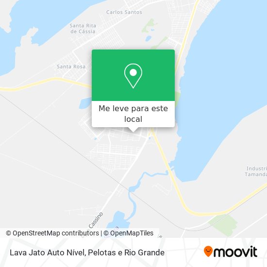 Lava Jato Auto Nível mapa
