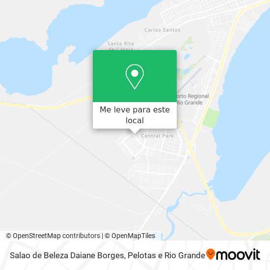 Salao de Beleza Daiane Borges mapa