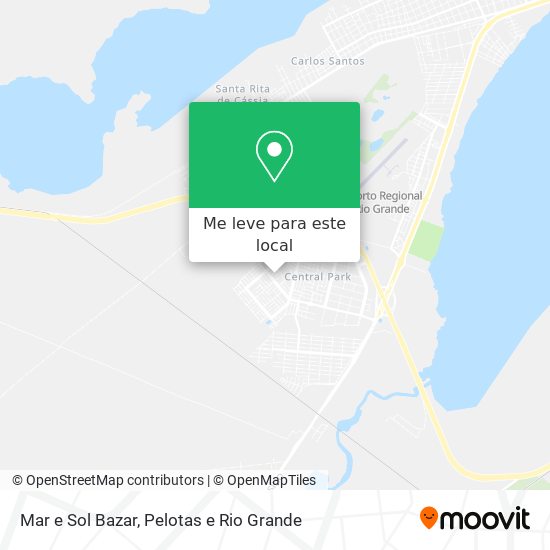 Mar e Sol Bazar mapa
