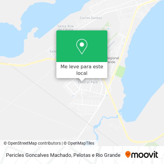 Pericles Goncalves Machado mapa