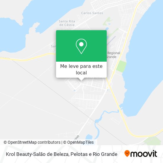 Krol Beauty-Salão de Beleza mapa