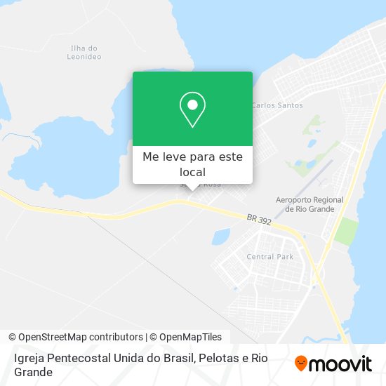 Igreja Pentecostal Unida do Brasil mapa