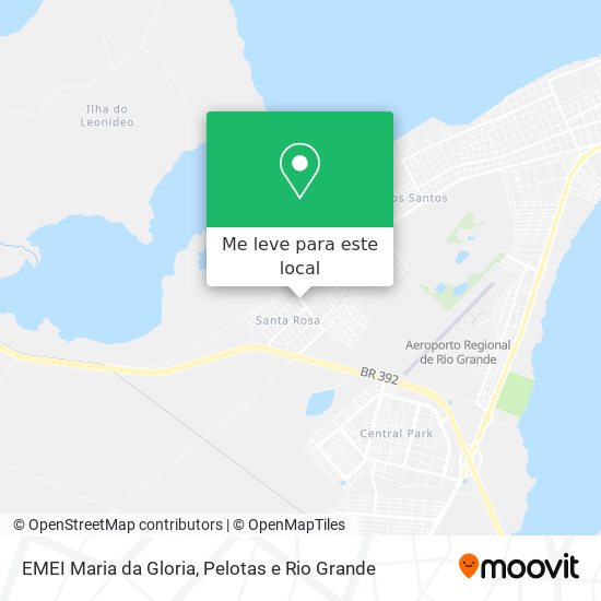 EMEI Maria da Gloria mapa