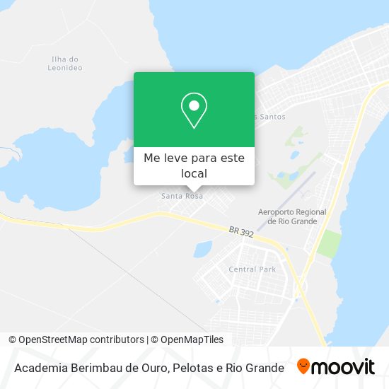 Academia Berimbau de Ouro mapa