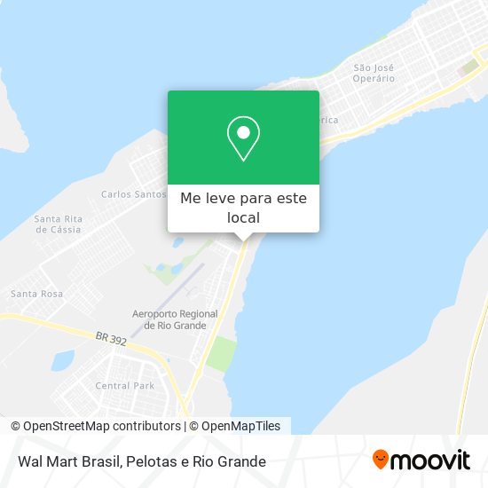 Wal Mart Brasil mapa